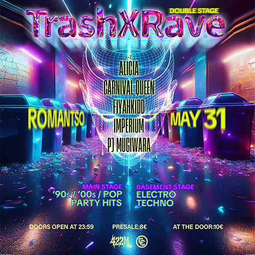 Poster for Trash X Rave - MAY 31