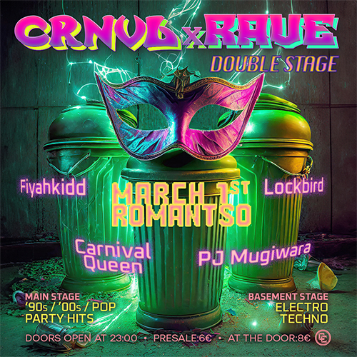 Poster for TRASHXRAVE Carnival Edition