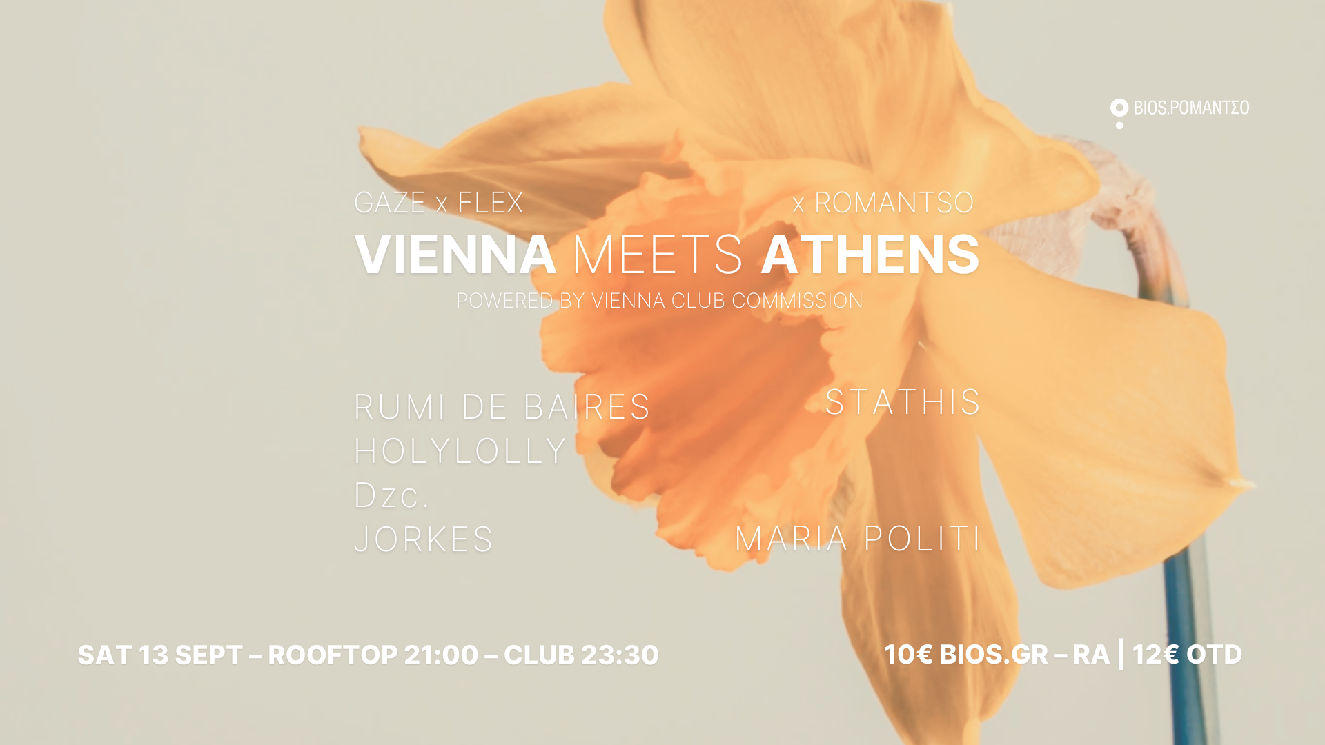 Poster for Vienna Meets Athens (FLEX X GAZE X Romantso)