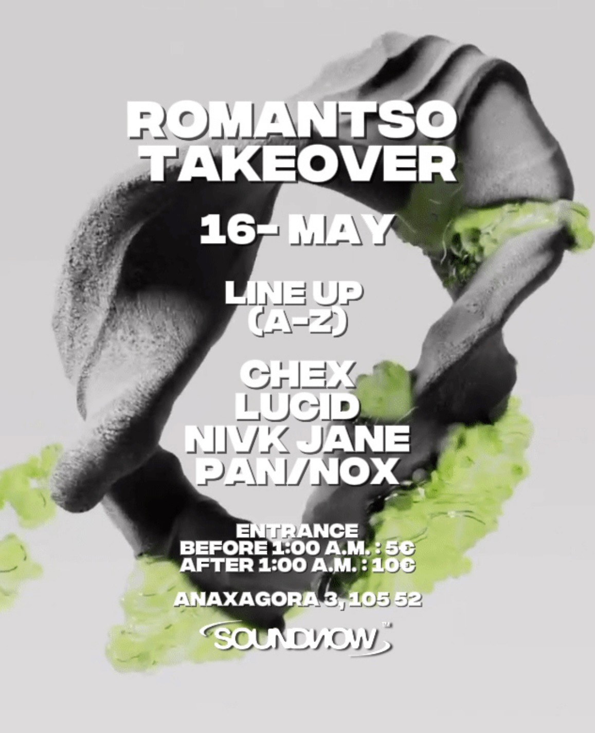 Poster for Soundnow Romantso Takeover