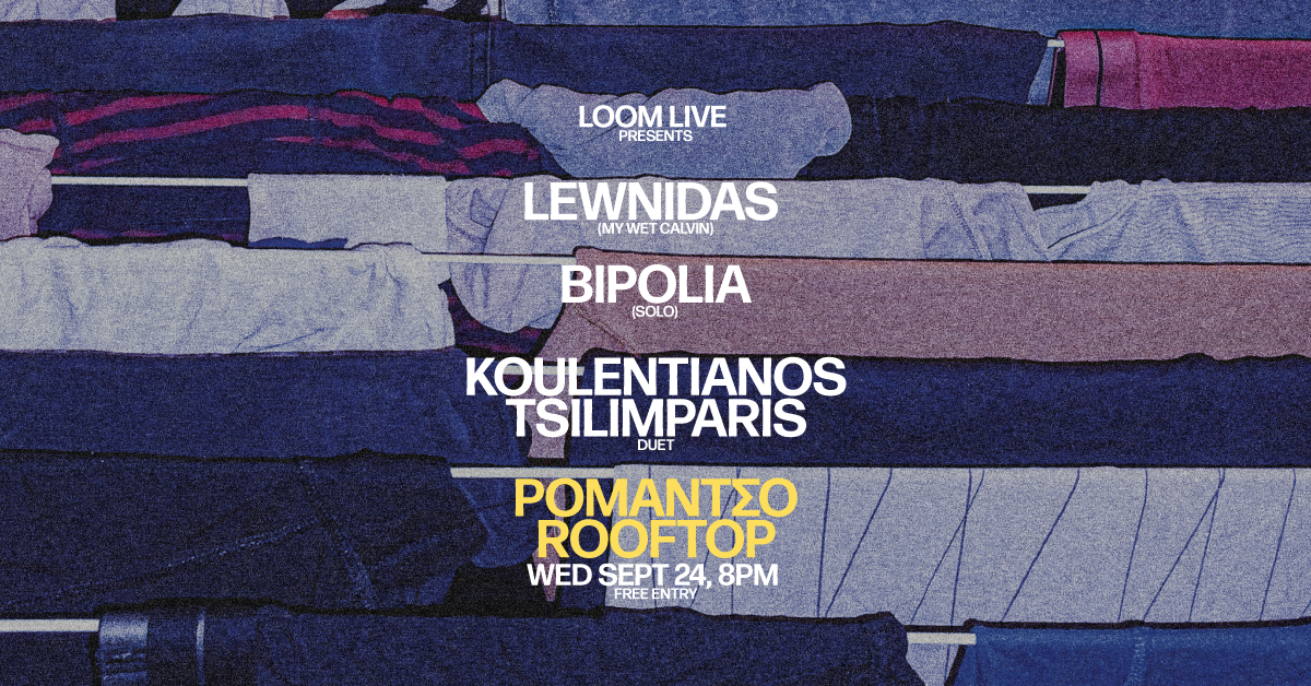 Poster for Loom Live on the Rooftop