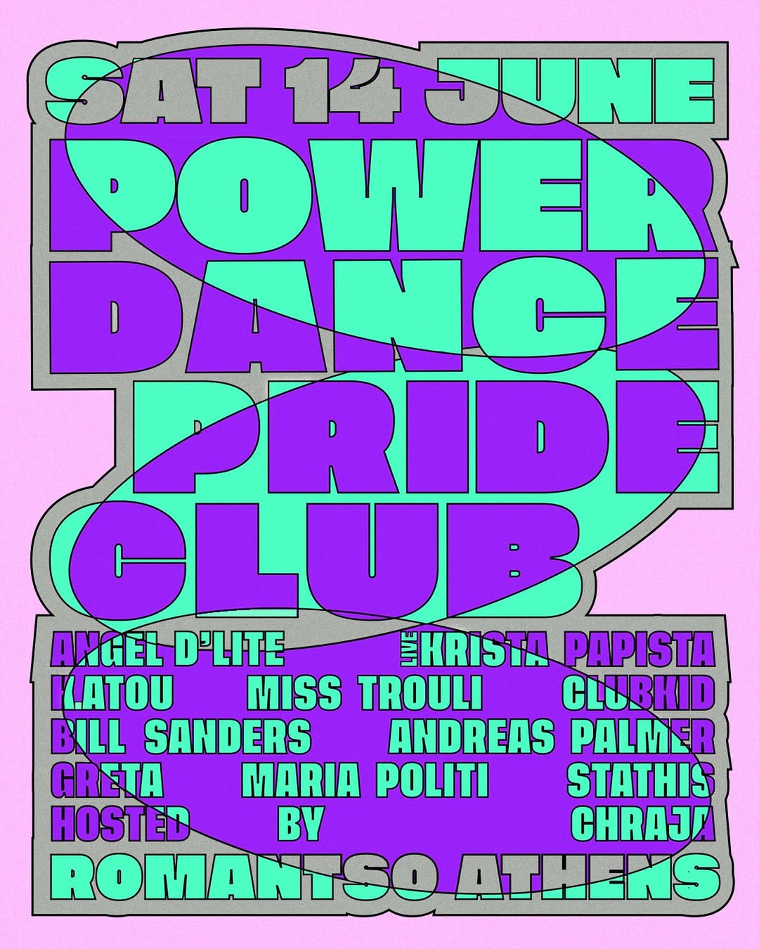 Poster for POWER DANCE PRIDE