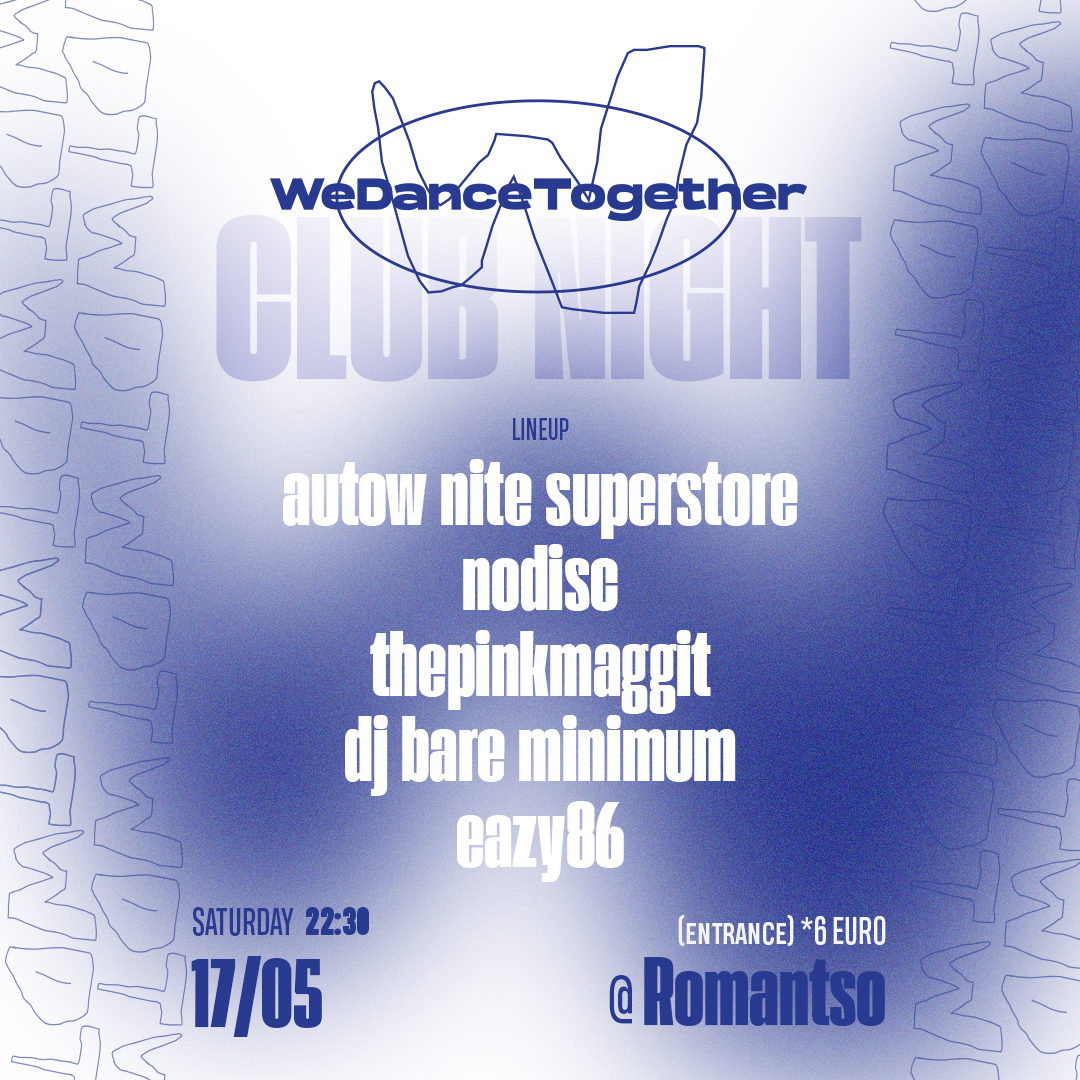 Poster for we dance together – launch party