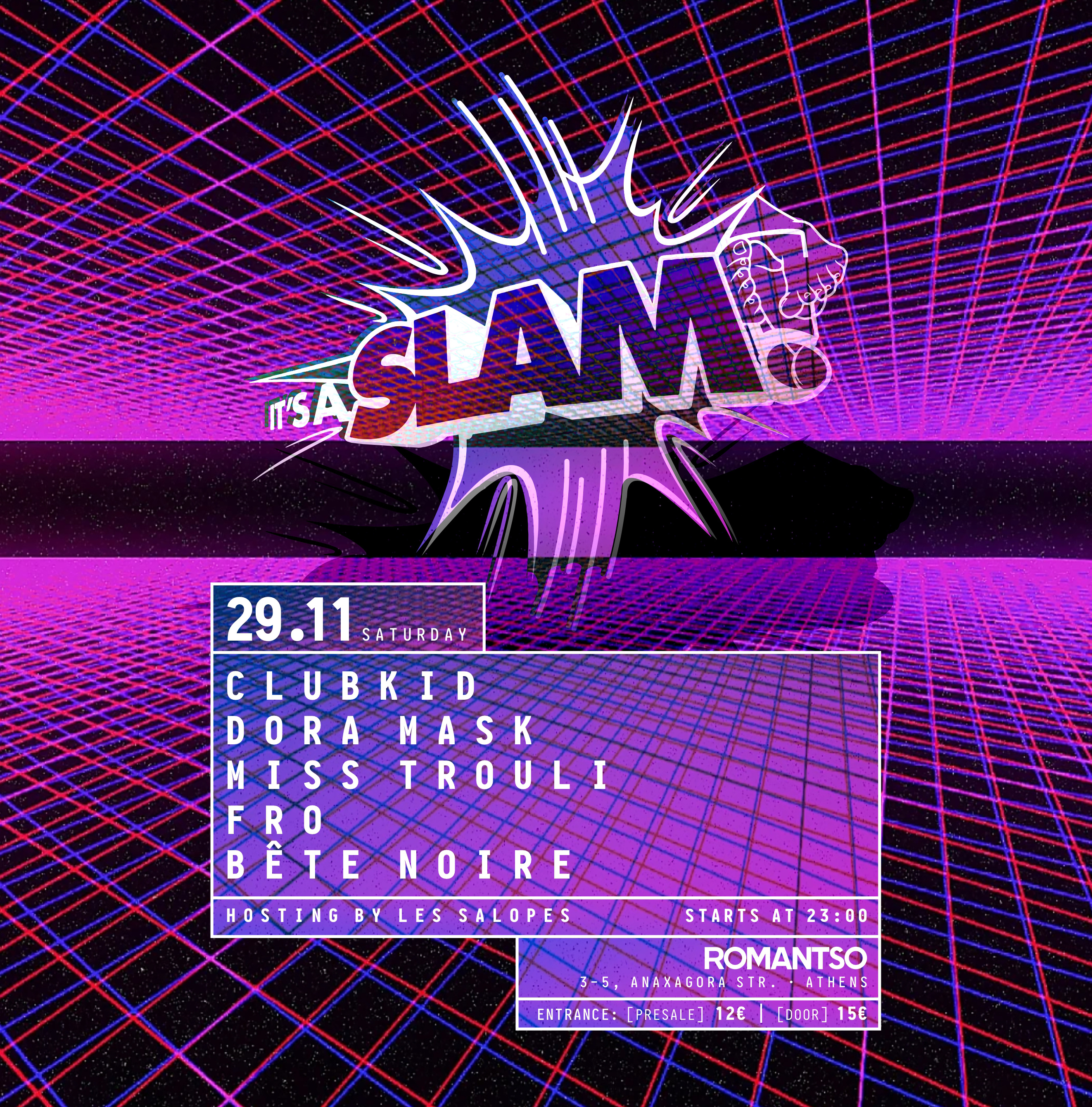 Poster for Slam! at Romantso