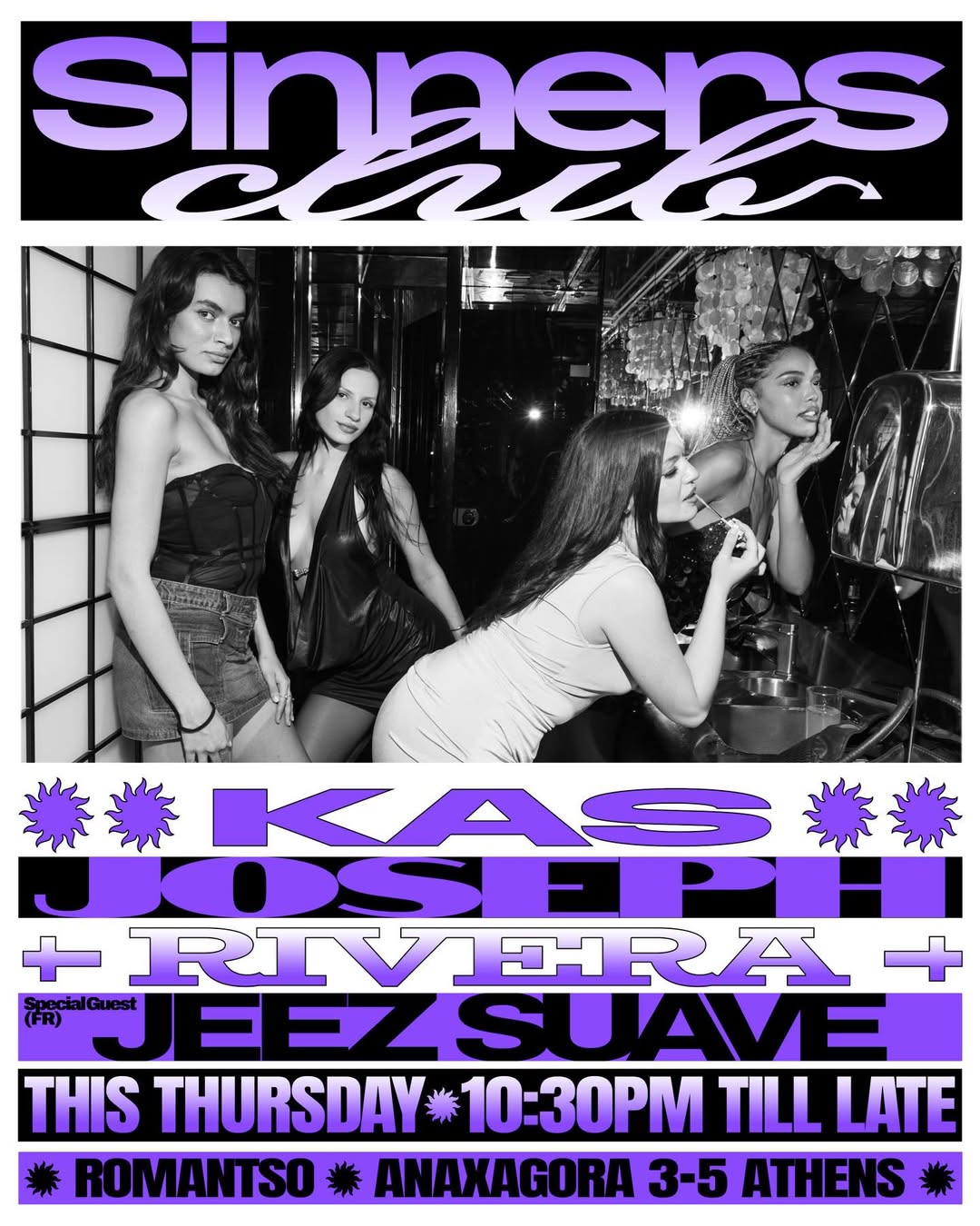 Poster for SINNERS CLUB