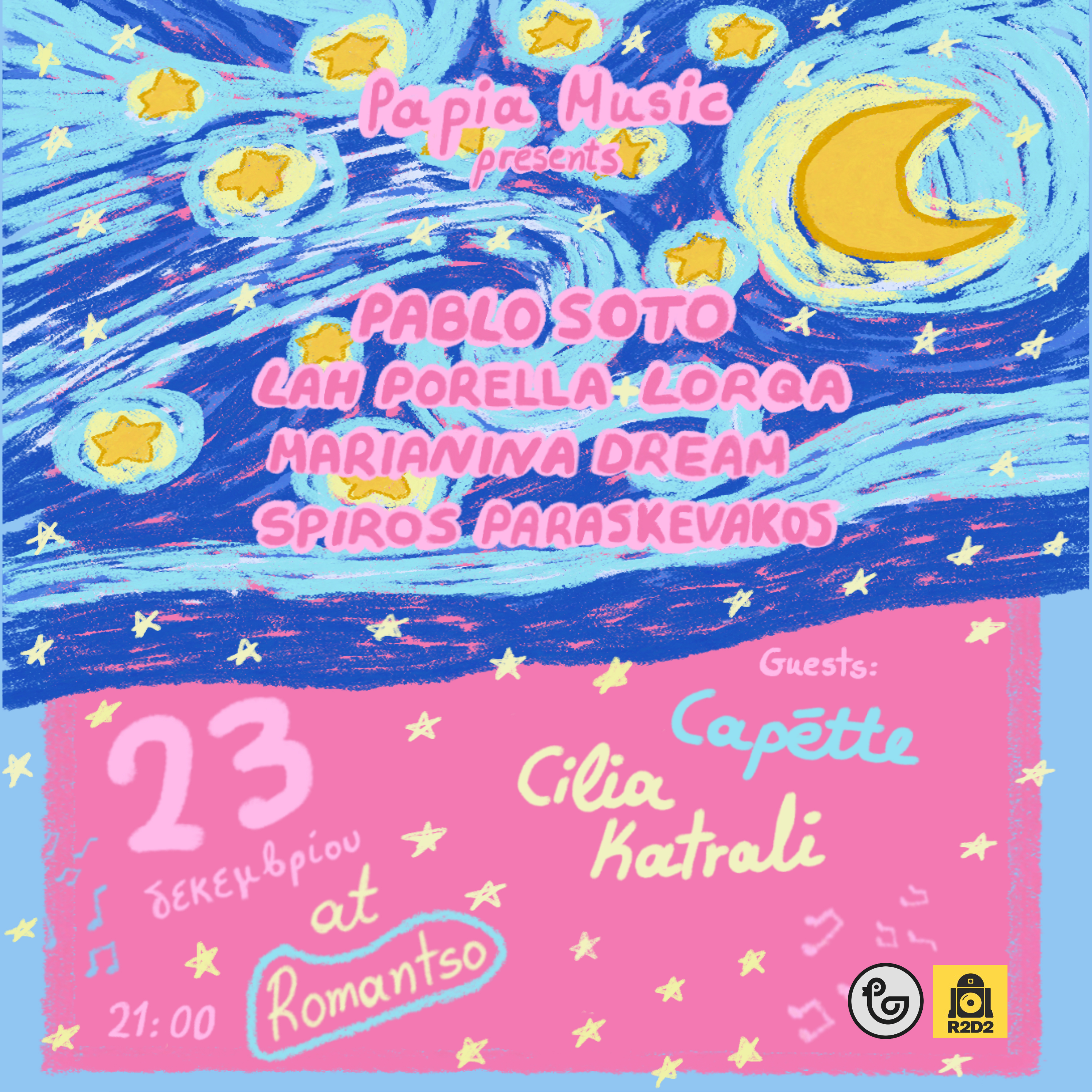 Poster for Papia Music goes Live at Romantso