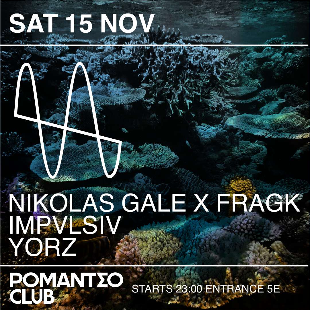 Poster for Romantso CLUB NIGHT: Nikolas Gale B2B Fragk • IMPVLSIV • YORZ