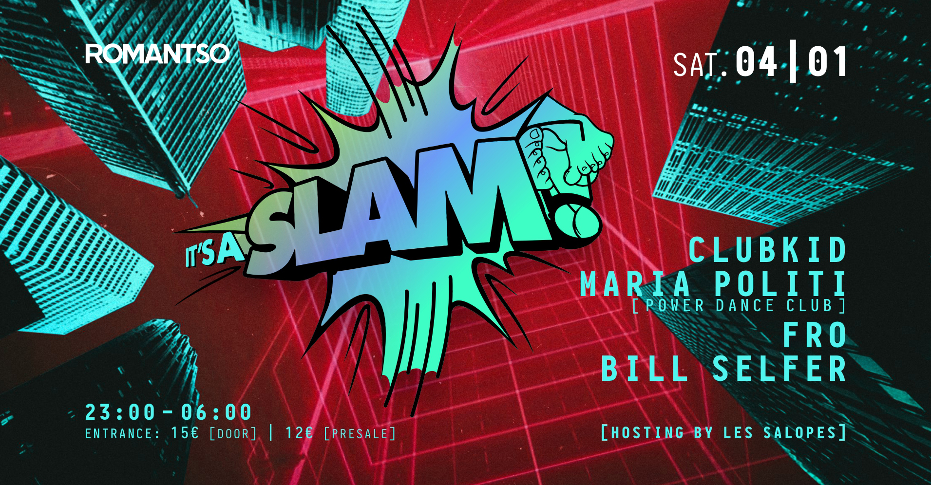 Poster for Slam! at Romantso
