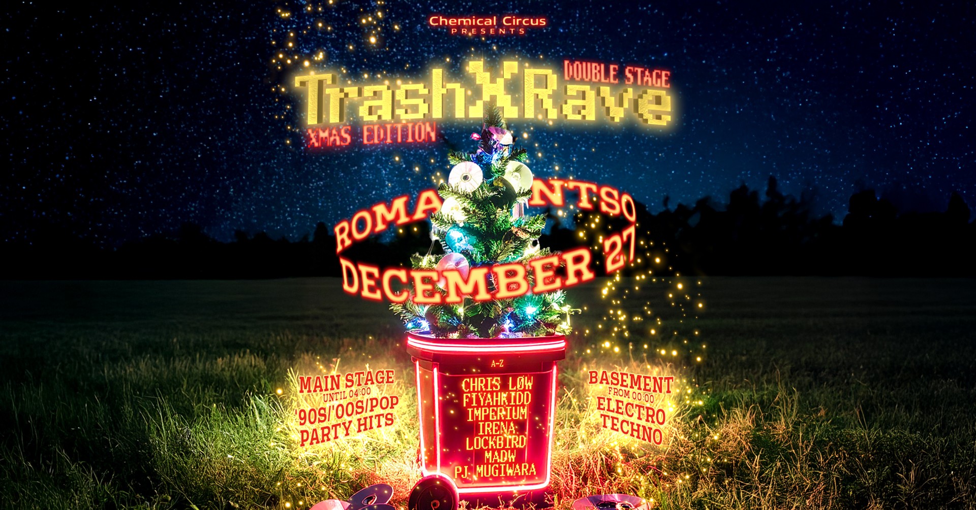Poster for Xmas Trash X Rave